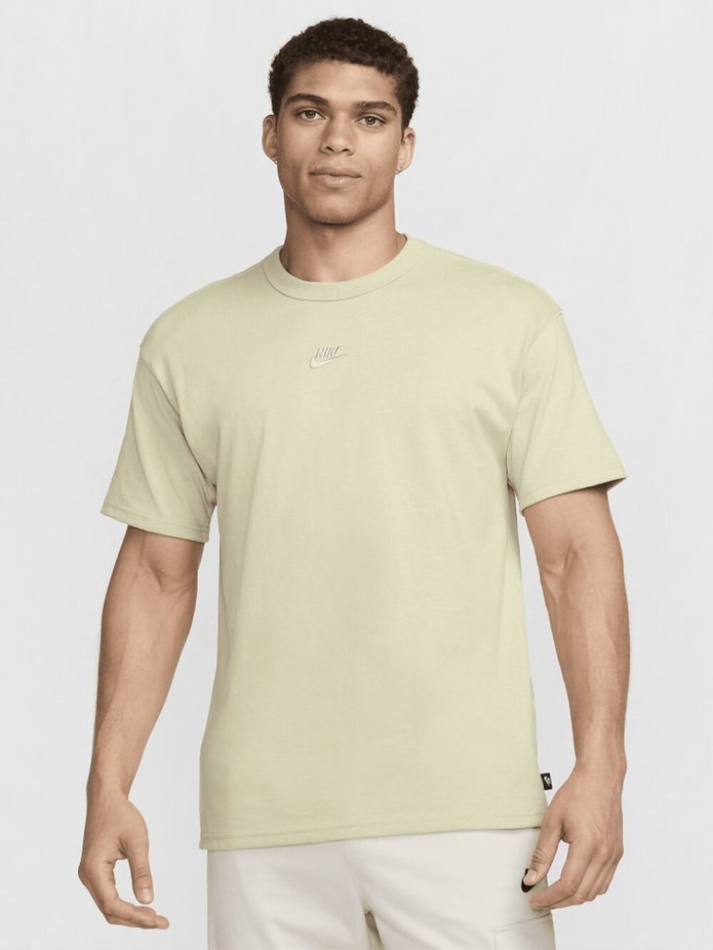 *NWT Nike Men's Sportswear Premium Essentials T-Shirt - Light Yellow